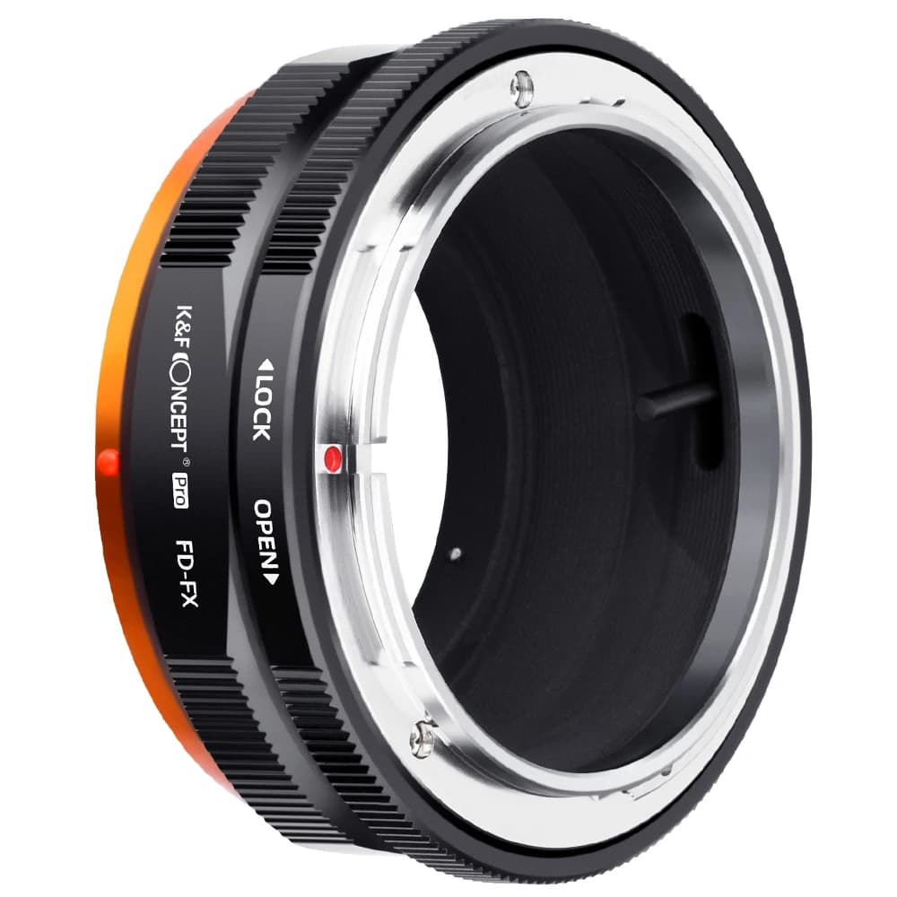 FD-FX Mount Adapter Ring for Vintage FD Lenses to X-Mount Mirrorless Camera Bodies image