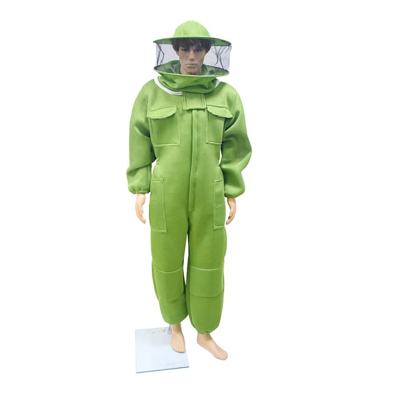Bee Suit Professional Grade Preferred 3D Air Cotton Fabric Full Body Beekeeping Protective Clothing Beekeeper Suits Equipment image